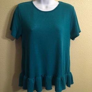 Beautiful teal blouse